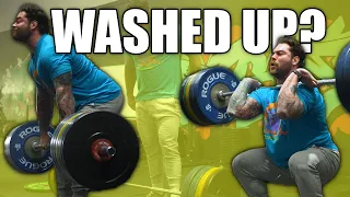 STRONGMAN tries Olympic lifting and this is what happens