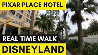 Pixar Place Hotel / Paradise Pier Real-Time Walk to Disneyland