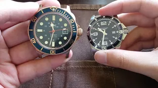 Is Glycine a scam now? Combat Sub Bronze vs Longines Hydroconquest vs Hamilton Khaki Navy Scuba