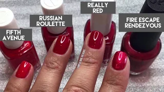 4 OF THE BEST RED NAIL POLISH SHADES