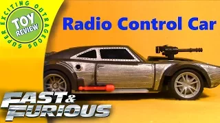Fast and Furious 8  Radio Control Dom' s Turn and Burn Ice Charger - SEO Toy Review