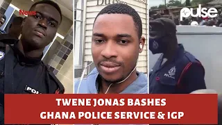 Twene Jonas descends on IGP, Ghana police over bullion van robbery attack.