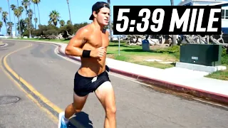 1 MILE RUN PR | 5:39 WITH 4 MONTHS OF TRAINING