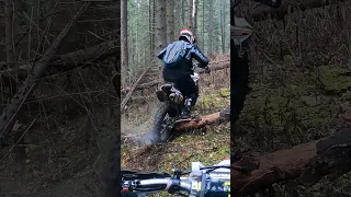 BSE Z5, Mitas 754 и Бревно #enduro #motocross #dirtbike