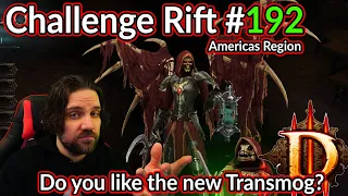 Diablo 3 Challenge Rift 192 Guide - Do you like the new Transmog?