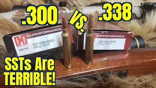 .300 win mag vs. .338 win mag Hornady Superformance SSTs