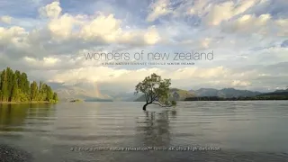 NEW ZEALAND WONDERS (No Music) 100% Pure Nature 4K UHD Ambient Documentary Film 1HR Free videos 2022