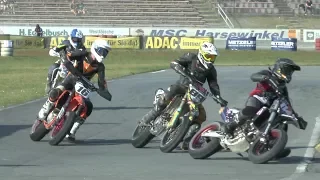 SUPERMOTO DM HARSEWINKEL 2018 - RENNEN S4 WEST - BIKE RACING GERMANY 2018