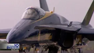Blue Angles arrive for Wings Over South Texas
