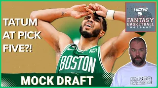 Fantasy Basketball Mock Draft Series: Pick 5 Strategy with Jayson Tatum