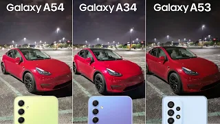 Samsung Galaxy A54 VS Galaxy A34 VS Galaxy A53 Camera Test