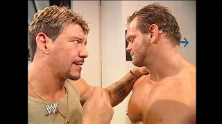 Eddie Guerrero & Chris Benoit backstage segment! 06/09/2005