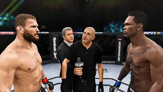 JAN BŁACHOWICZ vs ISRAEL ADESANYA - Symulacja walki w EA SPORTS UFC 4 [UFC 259]