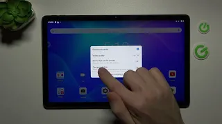 Lenovo Tab P11 Plus - How To Switch On & Off Screen Touch Mark In Screen Recording