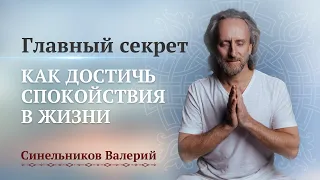 Как достичь спокойствия в жизни? На что влияют любовь и осознанность? Валерий Синельников