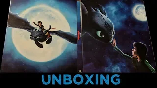 How To Train Your Dragon 4k Ultra HD Steelbook Unboxing Best Buy