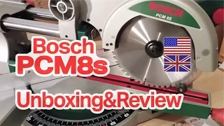 Bosch PCM 8 s Unboxing and Review (Englisch)