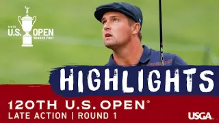 2020 U.S. Open, Round 1: Late Highlights