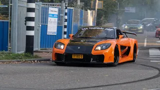 Mazda RX7 VEILSIDE Fortune | Accelerations, Revs, Sounds, ...