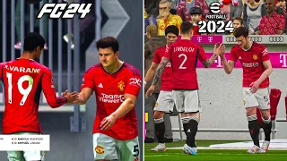 EA Sports FC 24 vs eFootball 2024 | Cutscenes Comparison