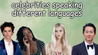 celebrities who can speak different languages