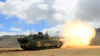 Chinese MoD releases first pictures of Type 15 MBT gun shots