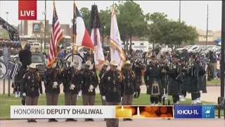 Honoring Deputy Dhaliwal | 21-gun salute, flyover for Deputy Dhaliwal