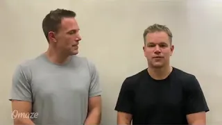 Ben Affleck and Matt Damon roasting each other