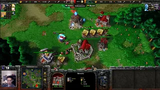 Anima (HU) vs Bizzare (UD) - Paladin vs Lich First - No Worker is Safe! - WarCraft 3 - WC3432