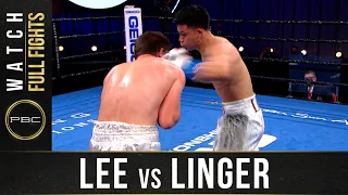 Lee vs Linger FULL FIGHT: December 19, 2020 | PBC on SHOWTIME