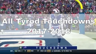 Tyrod Taylor || All Passing & Rushing TDs || 2017 NFL Season