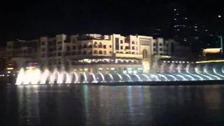 Dubai Mall Fountain Show