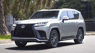 All-New 2022 Lexus LX F Sport (LX 600) | First Look, Driving and Exterior