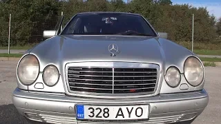 Шлифовка и полировка фар Mercedes W210 Headlight Restoration