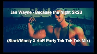 Jan Wayne - Because the Night 2k23 (Stark'Manly X rtbR Party Tek Tek Tek Mix)