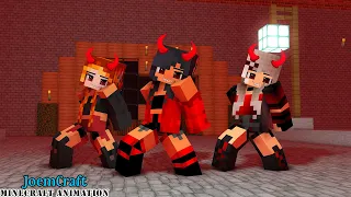 EVIL APHMAU, KC, MACNCHEESEP1Z | DUN DUN DNCE | SUPERIDOL DANCE | GOMYGOMY DANCE Minecraft Animation