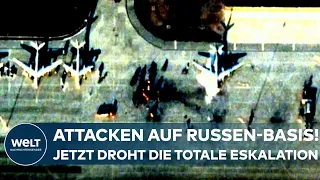 PUTINS KRIEG: Attacken auf Militärstützpunkte in Russland! Jetzt droht die totale Eskalation