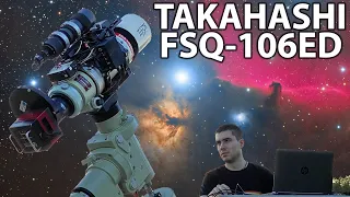 Análisis TAKAHASHI FSQ 106ED Precisión máxima en ASTROFOTOGRAFÍA