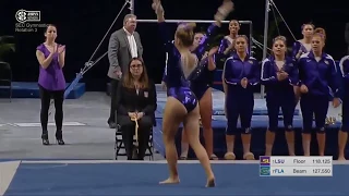 NCAA Gymnastics Falls 2018 - Part 1