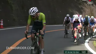 Tokyo Olympics 2021 Mens Road Race Richard Carapaz Victory On 5 Year Old Brakes!