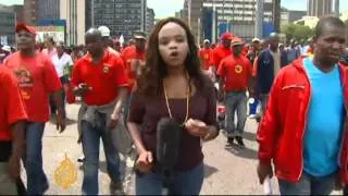 S Africans strike over wage and toll issues