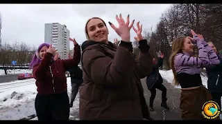 Танцевальный флешмоб на день рождения. Подарок от Мамы на 18летие дочке