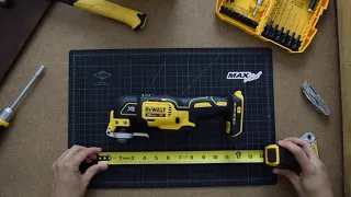 A DeWALT Cordless Oscillating Multi Tool that comes with 28 accessories!