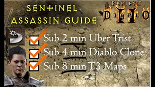 Project Diablo 2 | The Sentinel Assassin OWNS | Build Guide