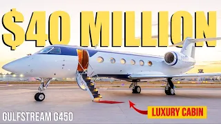 Inside Gulfstream G450 Business Jet | $40 Million