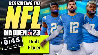 I RESET the NFL with a Fantasy Draft in Madden 23