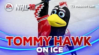 NHL 18 Mascot Cam on Ice | Tommy Hawk (Chicago Blackhawks)