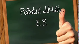 Početní diktát č. 2