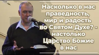 VАS-1480  Насколько в нас праведность, мир и радость во Святом Духе - настолько Царство Божие в нас