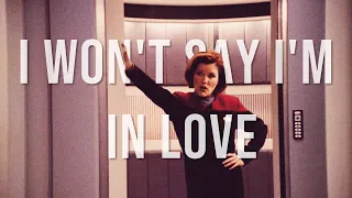 janeway won't say she's in love (with chakotay) | fanvid